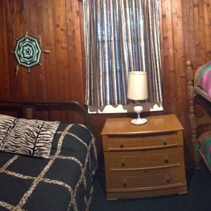 Full Bed and Set of Bunks