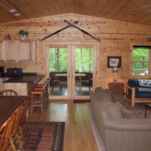 Large, open living area