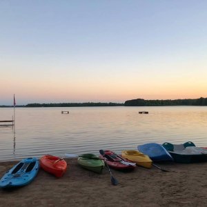 kayaks and paddleboards for your use